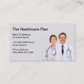 Visitekaartjes voor zorgverzekeraars (Voorkant)