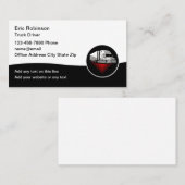 Visitekaartjes vrachtwagenchauffeur (Voorkant / Achterkant)