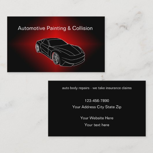 Visitekaartjes vuurwapeninstructeur (Voorkant / Achterkant)