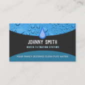 Visitekaartjes waterfilter (Voorkant)
