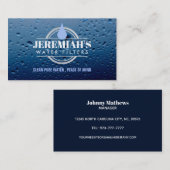 Visitekaartjes waterfilter (Voorkant / Achterkant)