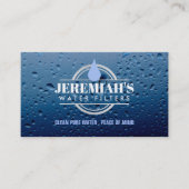 Visitekaartjes waterfilter (Voorkant)