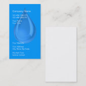 Visitekaartjes waterfiltersysteem (Voorkant / Achterkant)