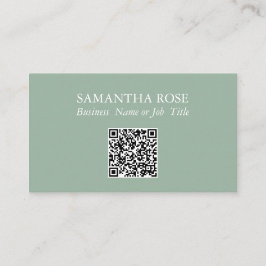 Visitekaartjes Waterverf Ananas (Achterkant)