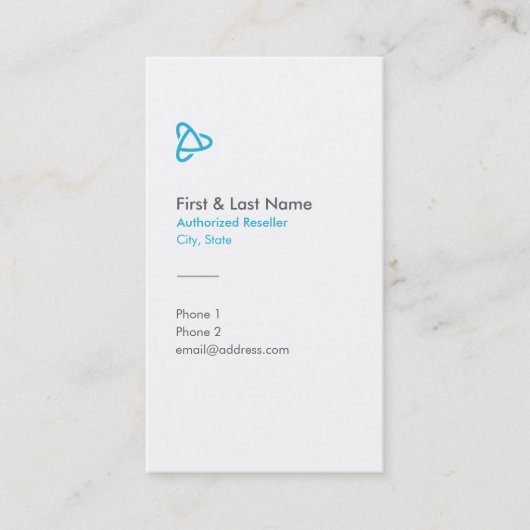Visitekaartjes wederverkoper (Voorkant)