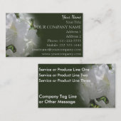 Visitekaartjes - White Azaleas (Voorkant / Achterkant)