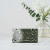 Visitekaartjes - White Azaleas (Staand voorkant)