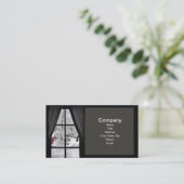 Visitekaartjes wintervenster (Staand voorkant)