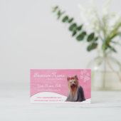 Visitekaartjes: Yorkshire Yorkie Visitekaartje (Staand voorkant)