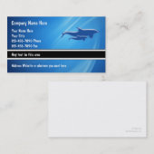 Visitekaartjes zee (Voorkant / Achterkant)