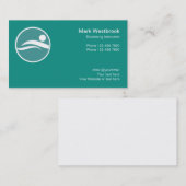 Visitekaartjes zweminstructeur (Voorkant / Achterkant)