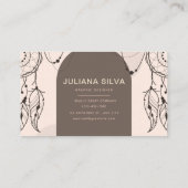 Visitekaartsjabloon, Boho Modern Visitekaartje (Achterkant)