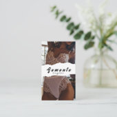 Visitenkaart lingerie visitekaartje (Staand voorkant)