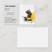 Visitenkarte Baubranche und Handwerk 1 Visitekaartje (Voorkant / Achterkant)