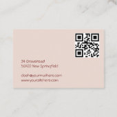 Visitenkarte Catering 2 Große Buffetauswahl Visitekaartje (Achterkant)