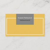 Visitenkarte dezent visitekaartje (Achterkant)