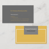 Visitenkarte dezent visitekaartje (Voorkant / Achterkant)