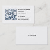 Visitenkarte (individuell gestaltbar) visitekaartje (Voorkant / Achterkant)