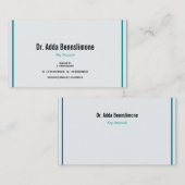 Visitenkarte Lines Visitekaartje (Voorkant / Achterkant)