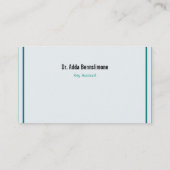 Visitenkarte Lines Visitekaartje (Achterkant)