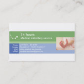 Visitenkarte Medizinischer Service Physiotherapie Visitekaartje (Achterkant)