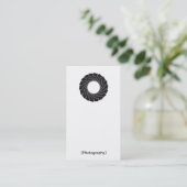 Visitenkarte "Photography" Visitekaartje (Staand voorkant)