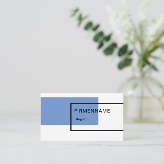 Visitenkarten Vorlage mit Logo oder QR-Code Visite Visitekaartje (Staand voorkant)