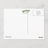 Visitez La Grece en Auto Retro Holiday Poster Briefkaart (Achterkant)