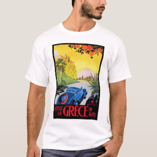 Visitez La Grece en Auto T-shirt