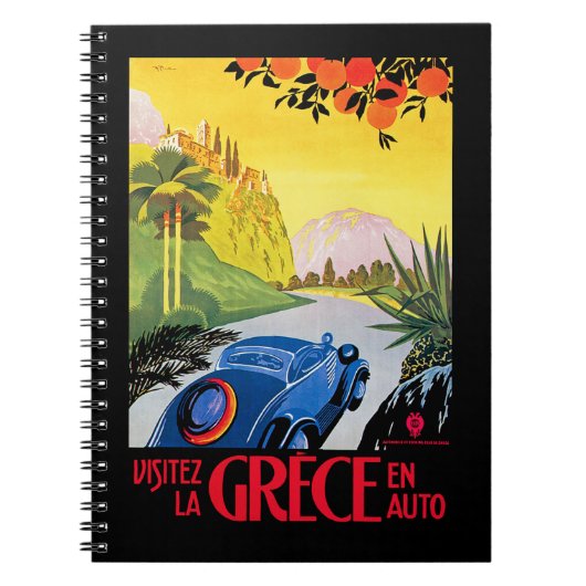 Visitez La Grece Notitieboek (Voorkant)