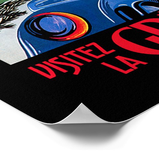 Visitez La Grece Poster (Hoek)