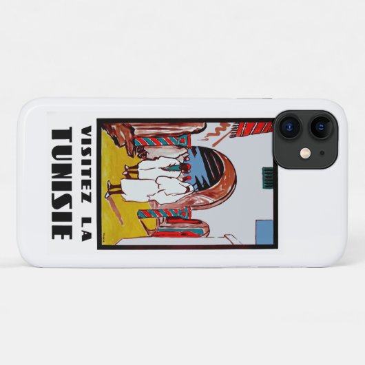 Visitez La Tune Case-Mate iPhone Case (Achterkant (horizontaal))