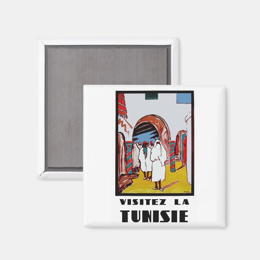 Visitez La Tune Magneet (Voorkant / Achterkant)