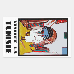 Visitez La Tune Rechthoekige Sticker