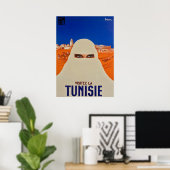 VISITEZ LA TUNISIE POSTER (Thuiskantoor)