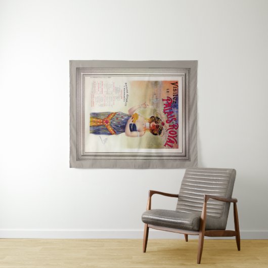 Visitez Le Palais Royal door Jean de Paleologue Wandkleed (In Situ (horizontaal))