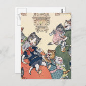 Visiting Aunts Briefkaart (Voorkant / Achterkant)