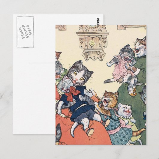 Visiting Aunts Briefkaart (Voorkant / Achterkant)