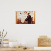 Visiting Day in het ziekenhuis, 1889 Poster (Keuken)