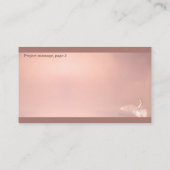 Visitkort — Connect, Swan Contactkaartje (Achterkant)