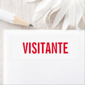 VISITOR ETIKET (Insitu)