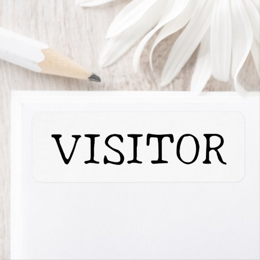 VISITOR ETIKET (Insitu)