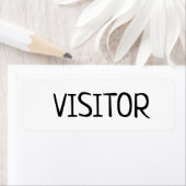 VISITOR ETIKET (Insitu)