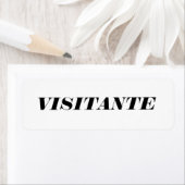 VISITOR ETIKET (Insitu)