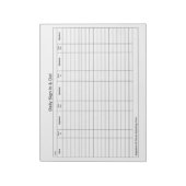 Visitor Sign In Sign Out Tracker Notitieblok (Linkerzijde)