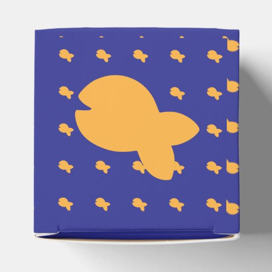 Visjes Visjes Kids Blauwe Grote Vis Bedankdoosjes (Bovenkant)