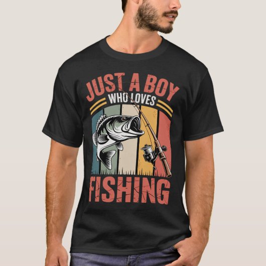 visjongen t-shirt (Voorkant)