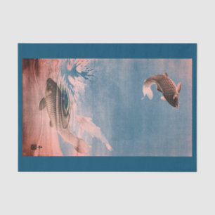 VISJUMPING IN WATERweefsel Tissuepapier