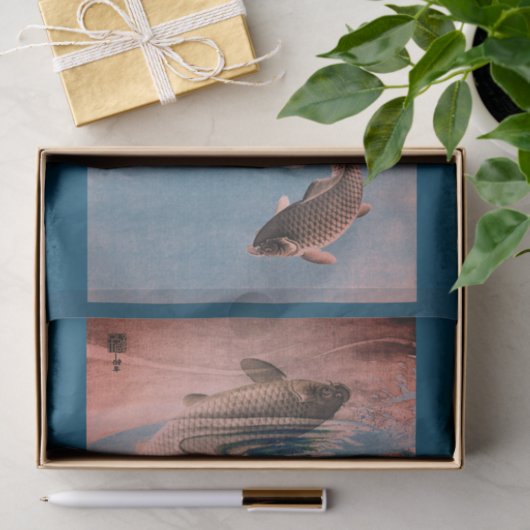 VISJUMPING IN WATERweefsel Tissuepapier (Geschenk)