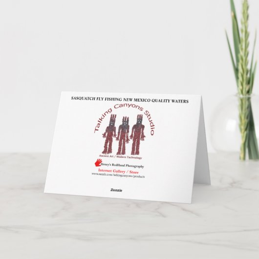 VISKaart SASQUATCH FLY Kaart (Achterkant)